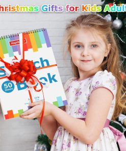 Alternative view of 9 x 12 Sketch Book. 2-Pack 50 Sheets Spiral Bound Art Sketchbook. Acid Free Artist Drawing Book Paper. Art Supplies for Adults Kids. Craft Activities. Sketch Paper for Drawing Coloring Sketching